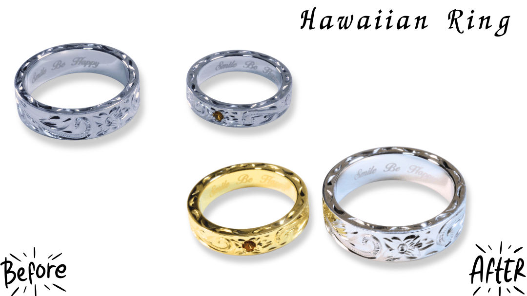 「今日中にできますか？」急な記念日も安心。ペアリングの即日メッキ仕上げ