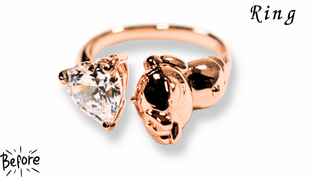 ピンクゴールドのリング変色にお悩みの方へ。クリア塗装付き新品仕上げで美しさ長持ちリング修理加工 後