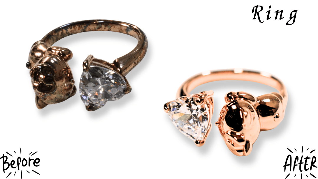ピンクゴールドのリング変色にお悩みの方へ。クリア塗装付き新品仕上げで美しさ長持ちリング修理加工