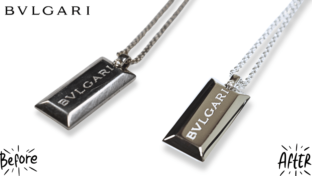 ブルガリ K18WGネックレス修理